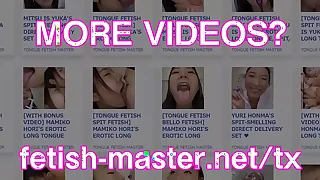 Japanese Asian Tongue Coupled Face Nose Trample Sucking Kissing Handjob Fetish - More at fetish-master&period;net